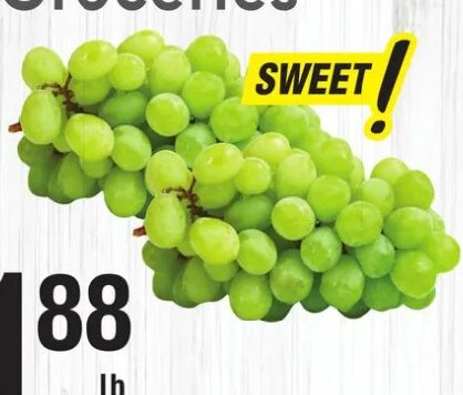 Green Seedless Grapes