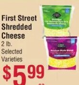 First Street Shredded Cheese