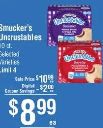 Smucker's Uncrustables