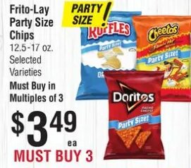 Frito-Lay Party Size Chips