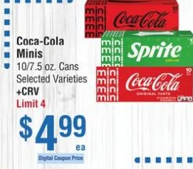 Coca-Cola Minis at Smart & Final