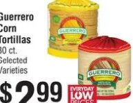 Guerrero Corn Tortillas at Smart & Final