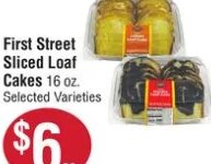 First Street Sliced Loaf Cakes