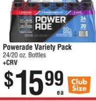 Powerade Variety Pack