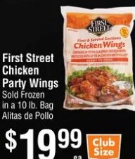 First Street Chicken Party Wings