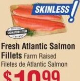 Fresh Atlantic Salmon Fillets at Smart & Final