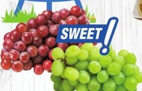 Green or Red Seedless Grapes