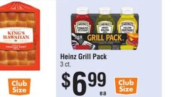 Heinz Grill Pack