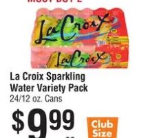 La Croix Sparkling Water Variety Pack