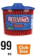 Red Vines Licorice Jar