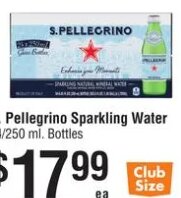 S. Pellegrino Sparkling Water at Smart & Final