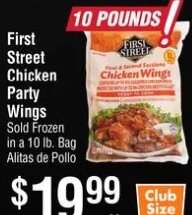 First Street Chicken Party Wings