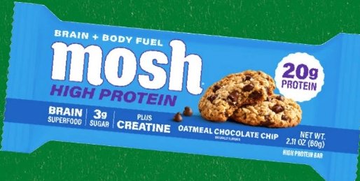 Mosh High Protein Oatmeal Chocolate Chip