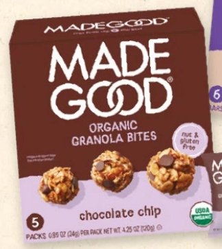MadeGood Organic Granola Bites
