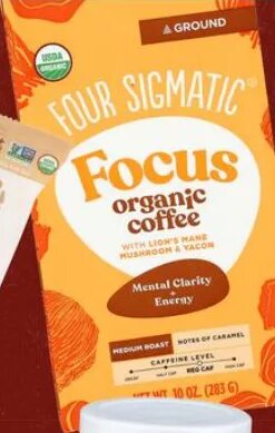 Four Sigmatic Focus Organic Coffee