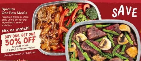Sprouts One Pan Meals