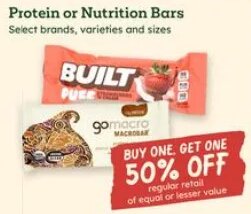 Protein or Nutrition Bars