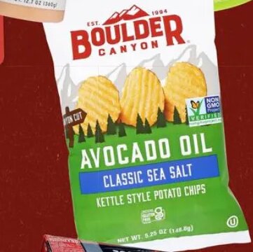 Boulder Canyon Avocado Oil Kettle Style Potato Chips