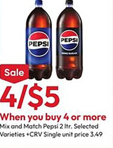 Pepsi at Stater Bros.