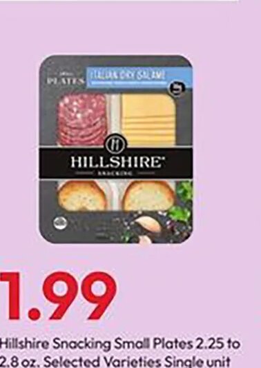 Hillshire Snacking Small Plates