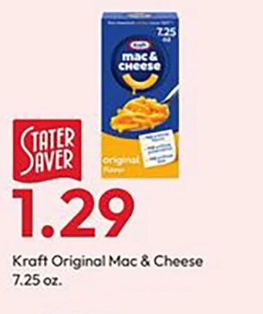 Kraft Original Mac & Cheese at Stater Bros.