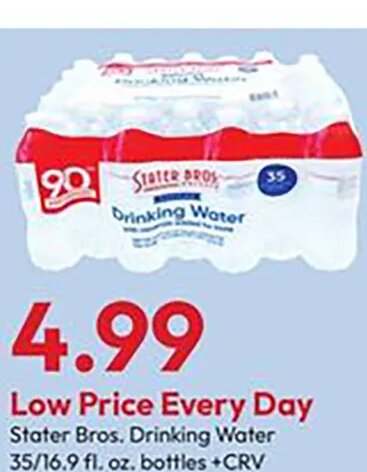 Stater Bros. Drinking Water