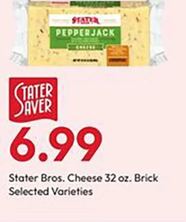Stater Bros. Cheese