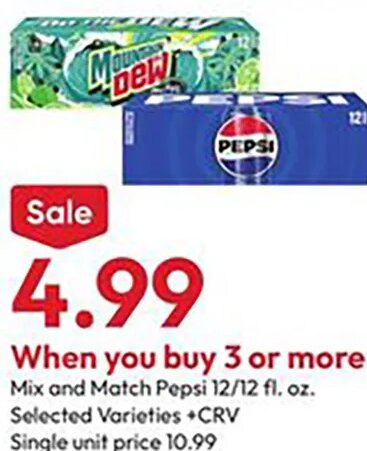 Pepsi at Stater Bros.