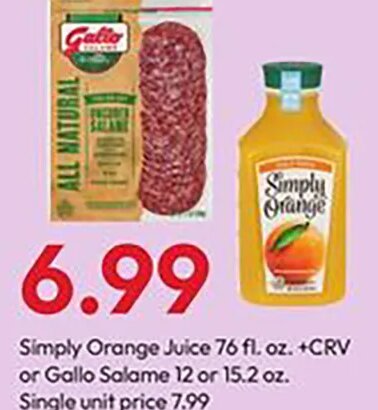 Simply Orange at Stater Bros.