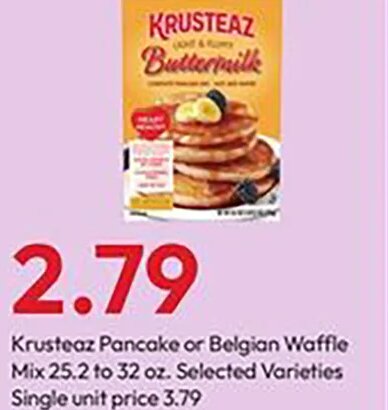 Krusteaz Pancake or Belgian Waffle