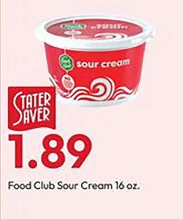 Food Club Sour Cream