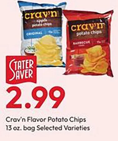 Crav'n Flavor Potato Chips