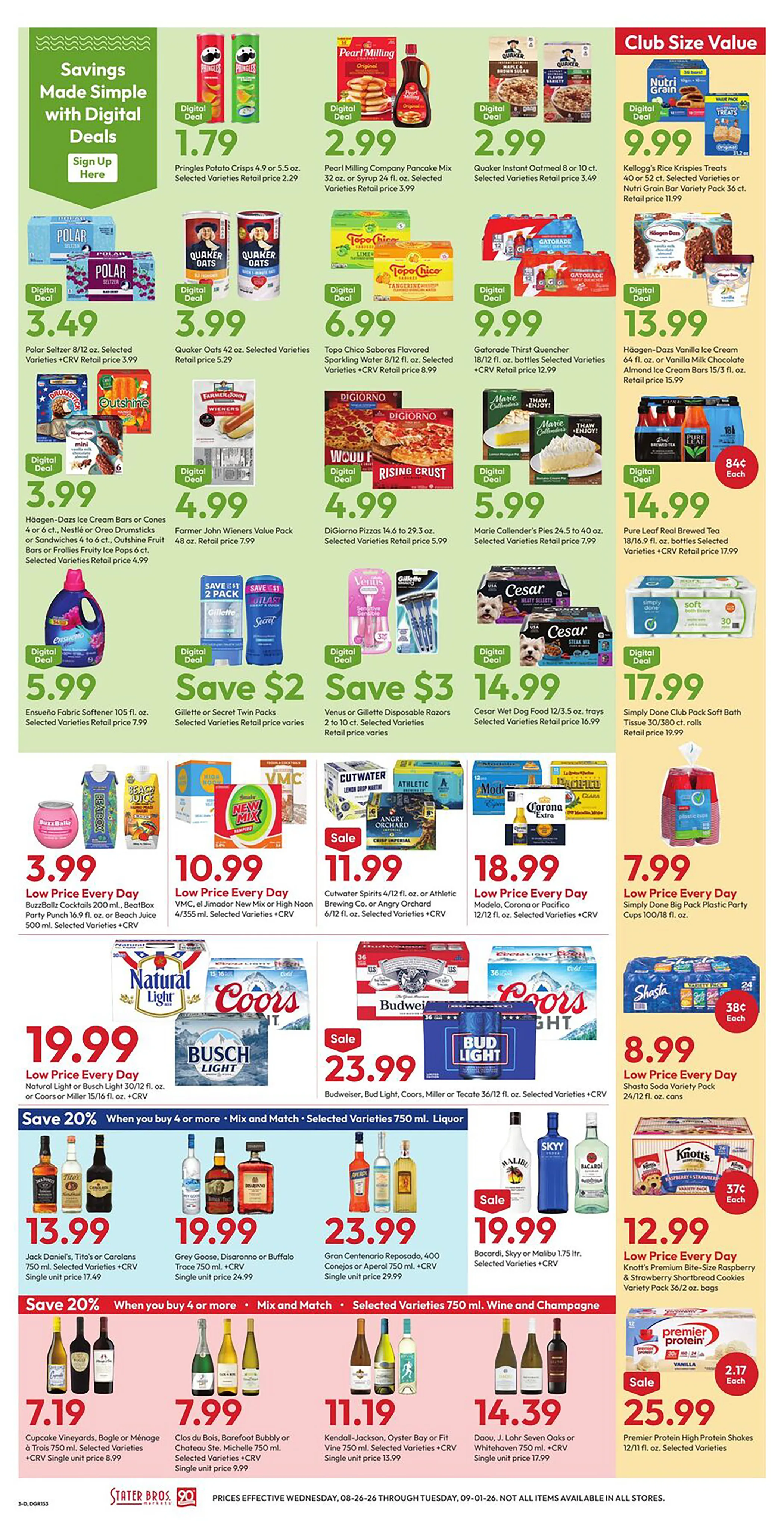 Stater Bros Weekly Ad Page 3