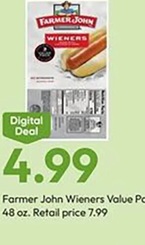 Farmer John Wieners Value Pack at Stater Bros.