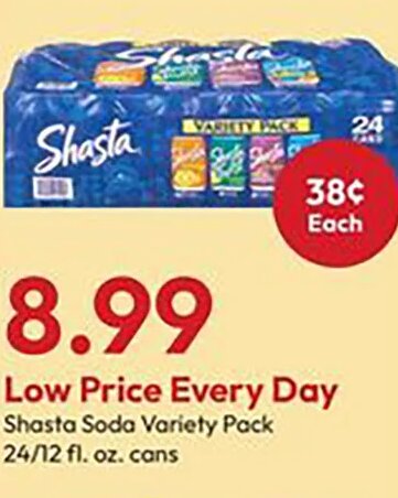 Shasta Soda Variety Pack