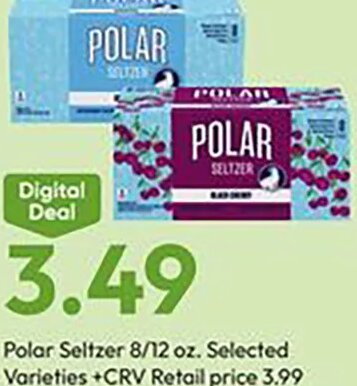 Polar Seltzer at Stater Bros.