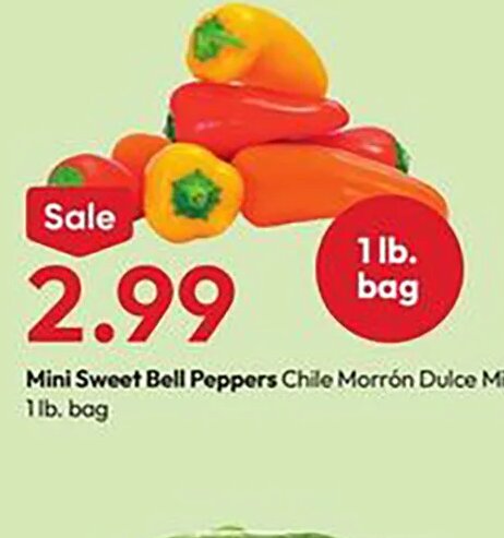 Mini Sweet Bell Peppers
