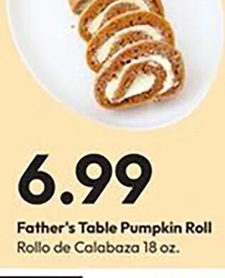 Father's Table Pumpkin Roll