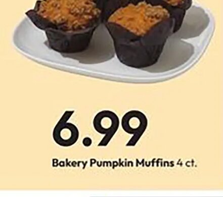 Bakery Pumpkin Muffins