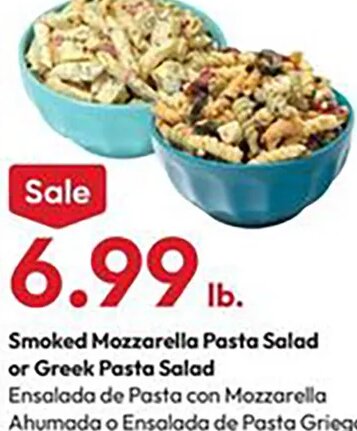 Smoked Mozzarella Pasta Salad