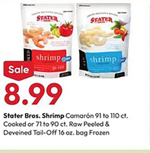 Stater Bros. Shrimp