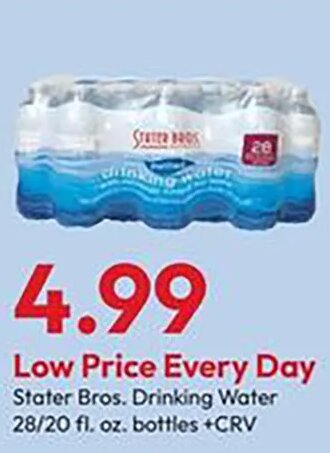 Stater Bros. Drinking Water at Stater Bros.