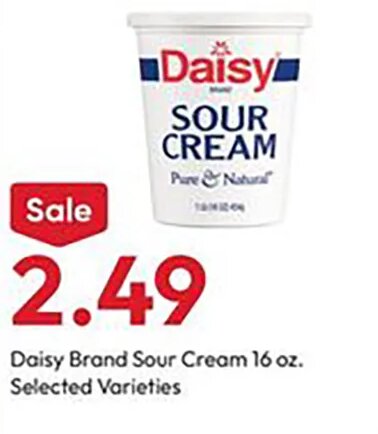 Daisy Brand Sour Cream