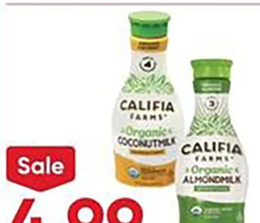 Califia Farms Organic Almondmilk