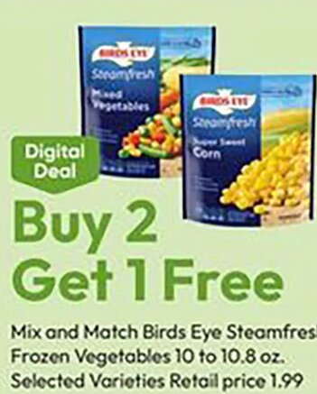 Birds Eye Steamfresh