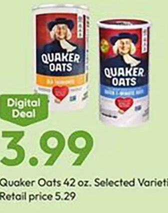 Quaker Oats at Stater Bros.