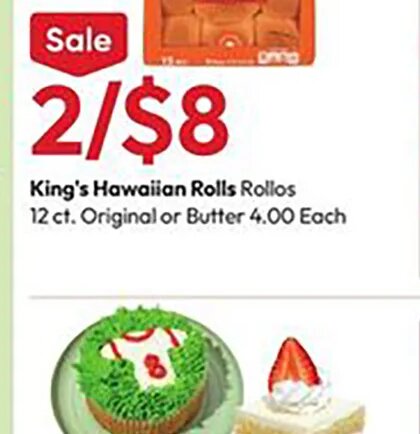 King's Hawaiian Rolls at Stater Bros.