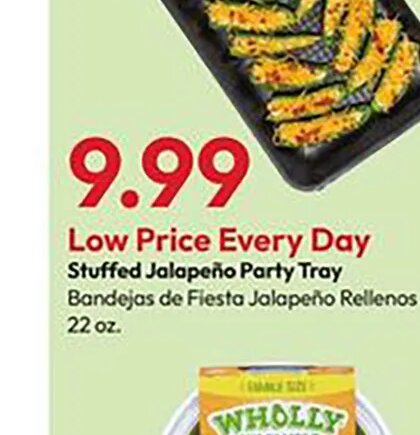 Stuffed Jalapeño Party Tray