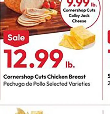 Cornershop Cuts Chicken Breast at Stater Bros.