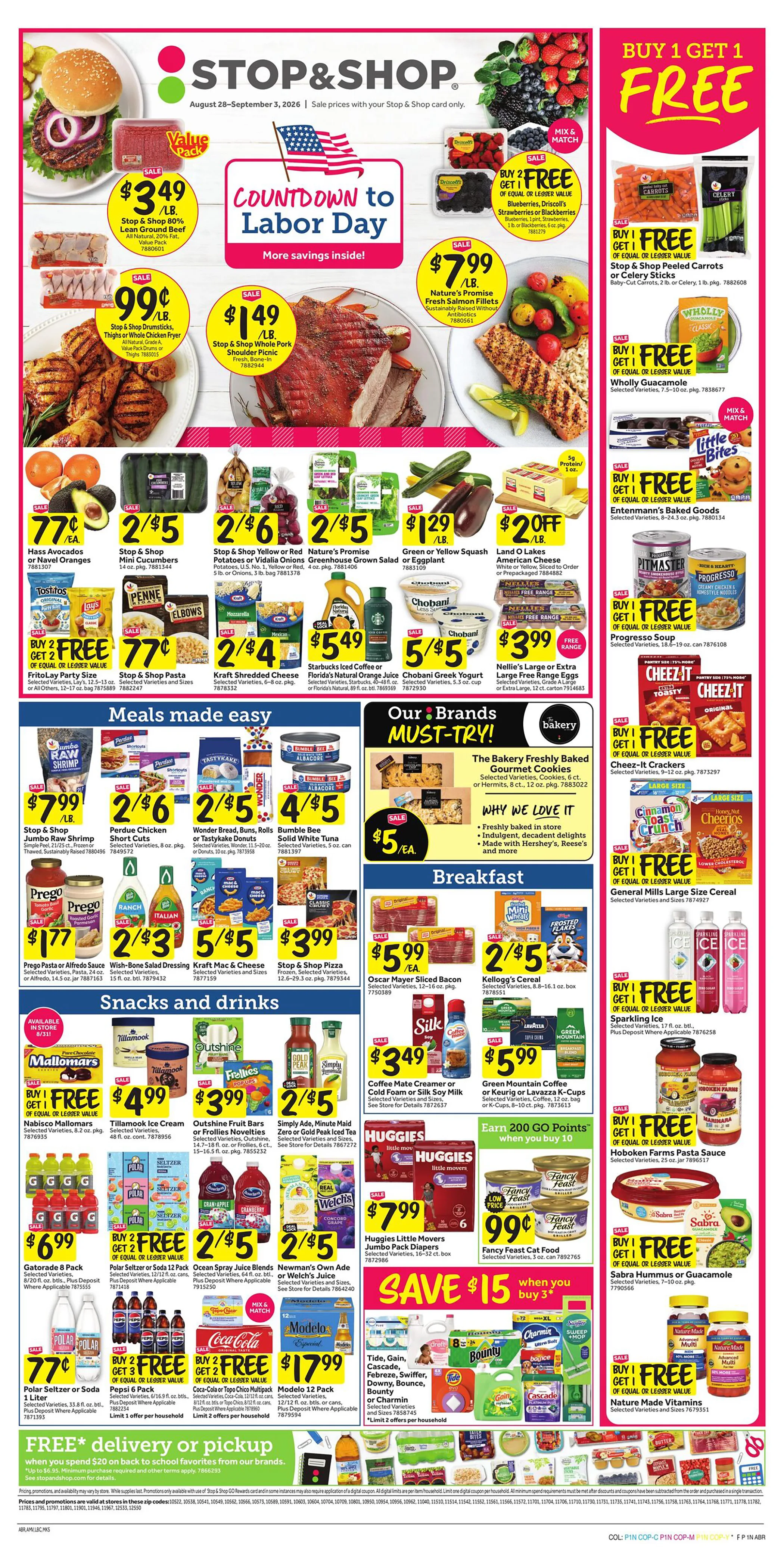 Stop & Shop Weekly Ad Page 1